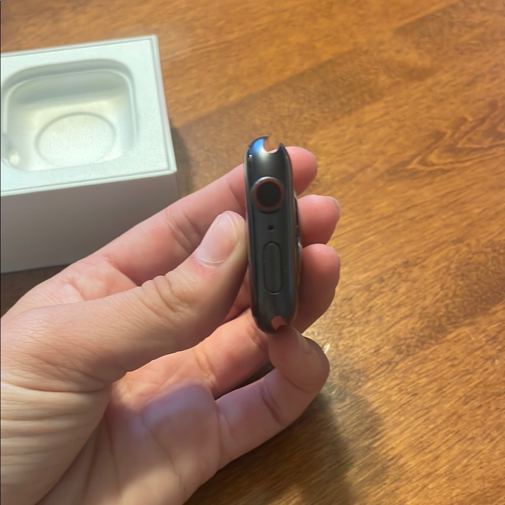 Apple Watch with Black and Silver Accents - Picture 15 of 16